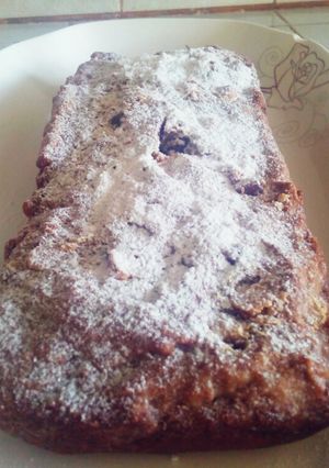 Una foto de Budín integral con frutos