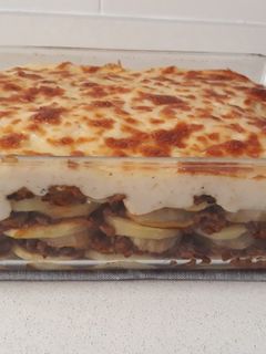 Una foto de Moussaka