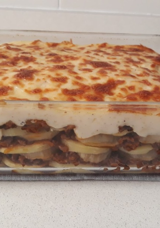 Una foto de Moussaka