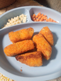 Foto resep MPASI 1+ Rice nuggets | Nugget nasi sayur