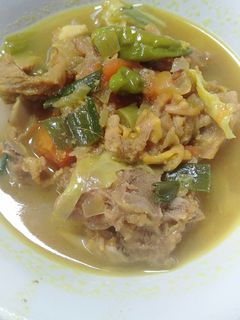 Foto resep Tongseng daging kambing