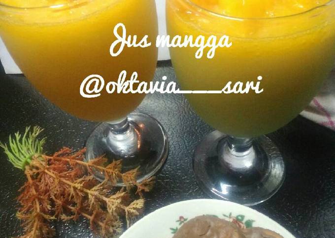 Resep Jus Mangga Sehat Enakanbikinsendiri Oleh Oktavia Permata Sari Cookpad 7371