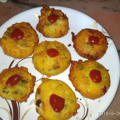 A picture of Paneer Masala Potato Chop.
