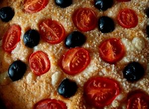 Foto di Torta salata gusto pizza