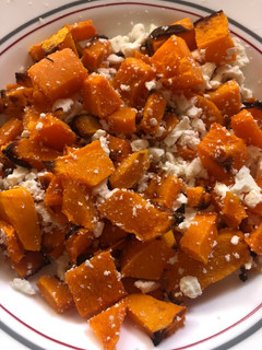 Una foto de Ensalada de calabaza (en airfryer)
