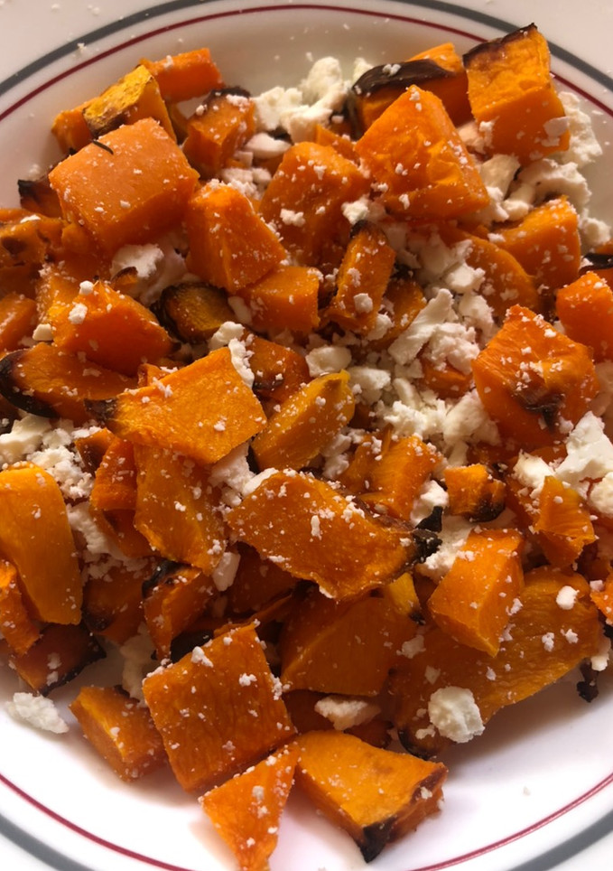 Una foto de Ensalada de calabaza (en airfryer)