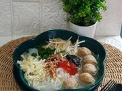 Gambar cara buat meatball