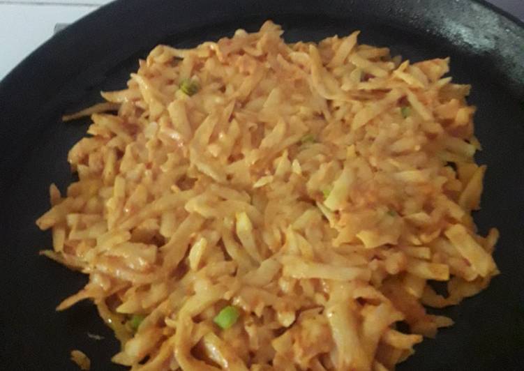 Step-by-Step Guide to Make Homemade Potato Pudla