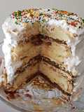 Torta milhojas u hojarasca