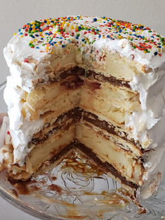Una foto de Torta milhojas u hojarasca