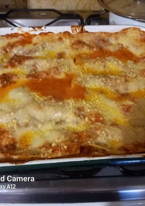 Una foto de Lasaña 😋😋