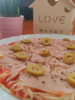 Una foto de Pizza fácil sin horno