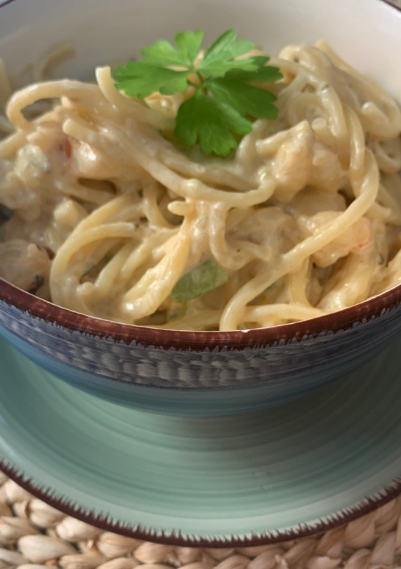 Una foto de Pasta a mi manera