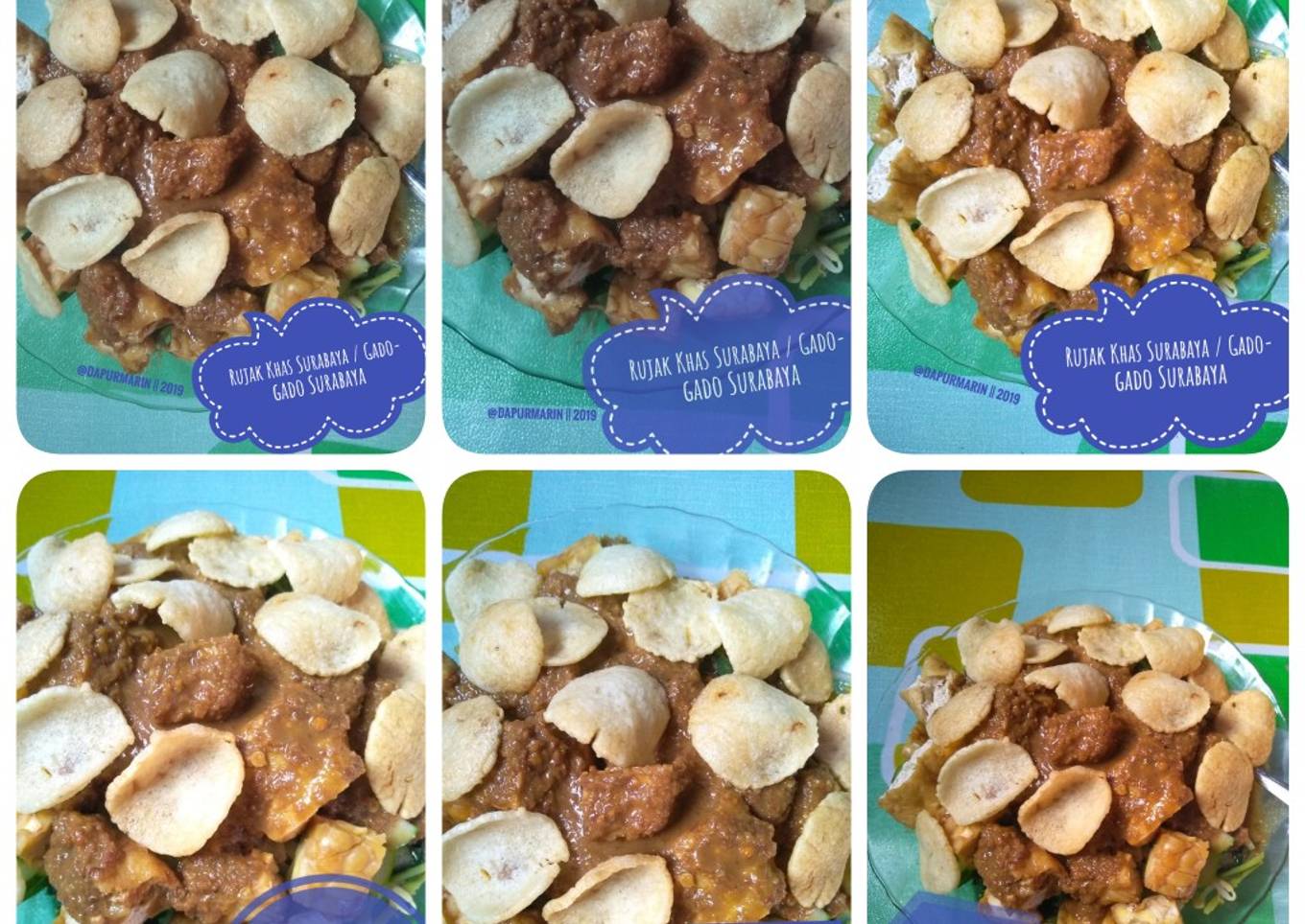 109. Rujak Khas Surabaya / Gado-gado Surabaya ala Dapur Marin