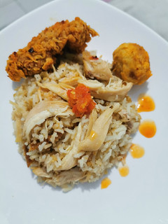 Foto resep Nasi Ayam KFC ala jepang rice cooker ala anak kost