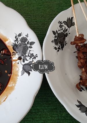 Foto resep Sate Jamur #vegetarian