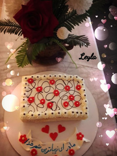 عکسی از دستور کیک روزمادر برای مادرعزیزم