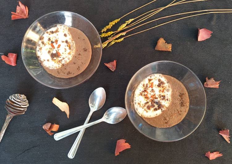 Recipe of Super Quick Homemade Vegan spicy chocolate mousse