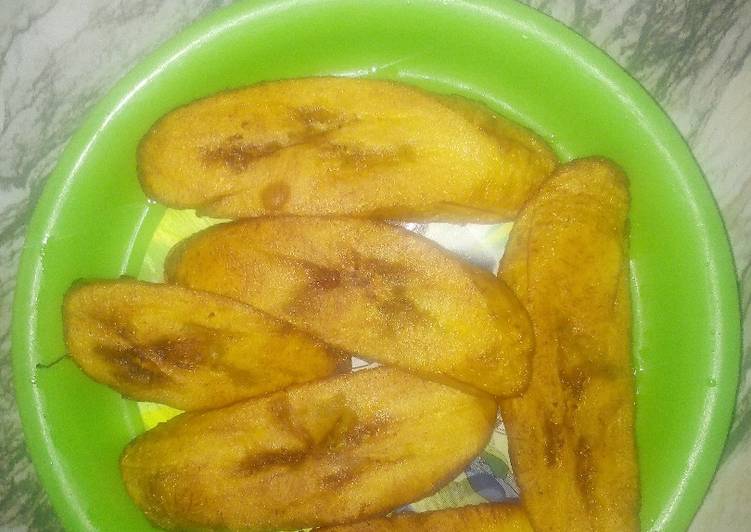 Easiest Way to Make Perfect Fried plantain