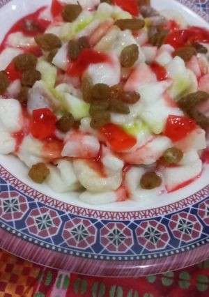 A picture of Creamy fruit chaat 😋.