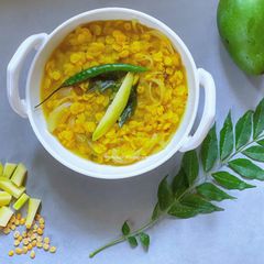 A picture of Green Mango Dal.