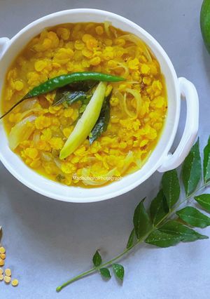 A picture of Green Mango Dal.