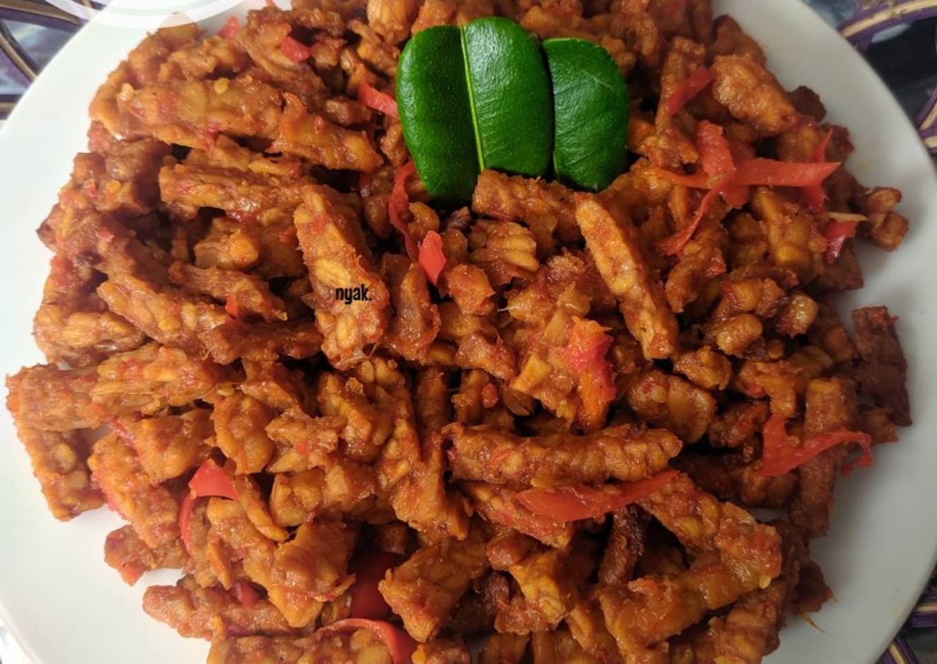 Kering Tempe Pedas Manis