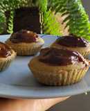 Muffins de naranja en licuadora (sin gluten y con azúcar mascabo)
