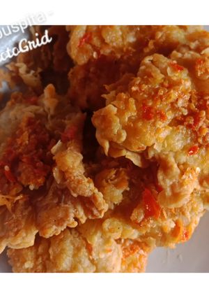 Foto resep Telur krispi geprek
