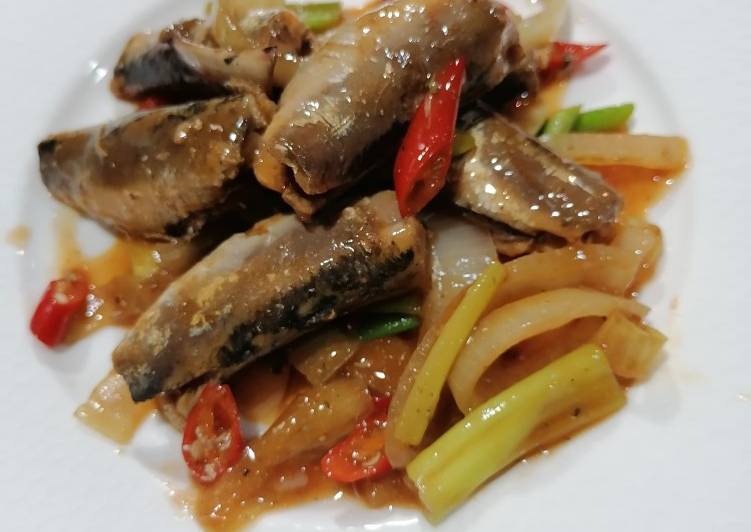 Resep Asparagus sardine 😋, Bisa Manjain Lidah