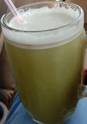 A picture of Sugar cane juice.