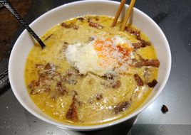 Ramen Carbonara