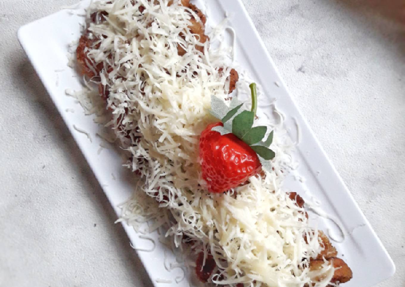 Pisang Goreng Crispy Keju