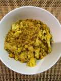 Cauliflower parupu usli (traditional dish with a twist)