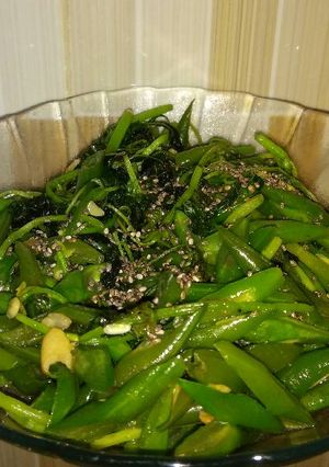 Foto resep Tumis Bayam Buncis