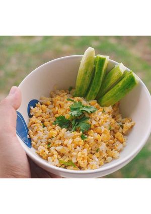 รูปของ ข้าวบุกผัดไข่ คีโต