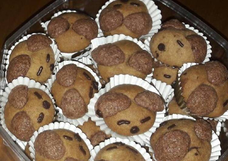 Resep: Makan di DimeMilo doggy cookies eggless