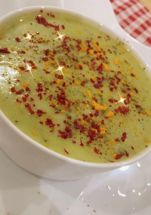 صورة لوصفة شوربة البروكلي بالكريمة