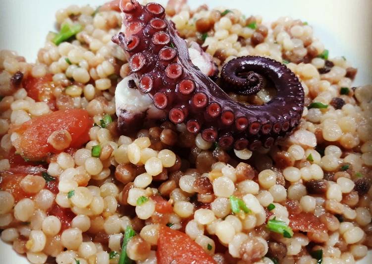 Fregola con polpo