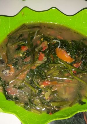 Foto resep Tumis kangkung balacan