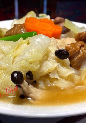 麵筋白菜 的食譜成品照片