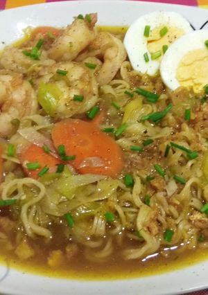 Foto principal de Fideos chinos con gambas