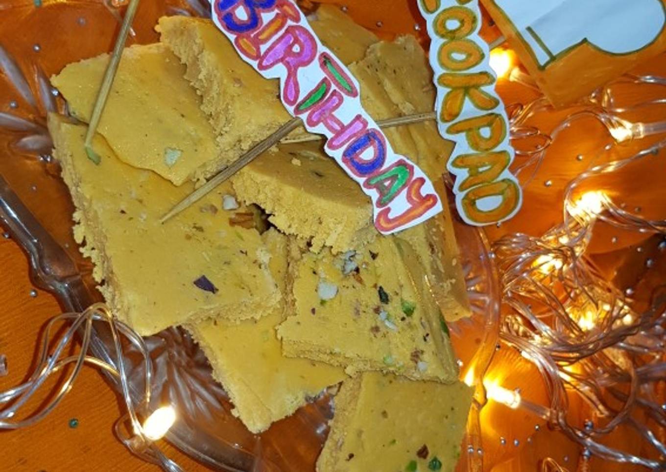 Milk powder barfi