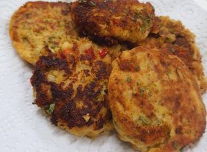 Gambar Cauliflower & Broccoli Cheese patties