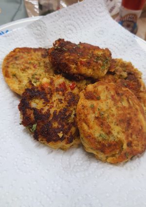 Gambar Cauliflower & Broccoli Cheese patties