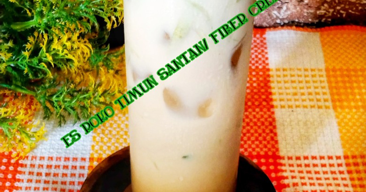 Es Roco Timun Resep Es Roko Timun Santan/ Fiber Creamer oleh Lanjarsih/Mama Fifian ...
