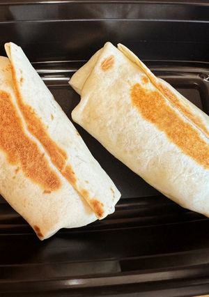 A picture of Easy Mini Breakfast Burrito.