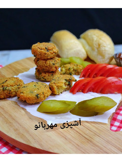 عکسی از دستور فلافل با طعم جعفری
