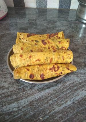 A picture of Kasuri Methi Paratha.