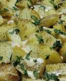 Papas asadas